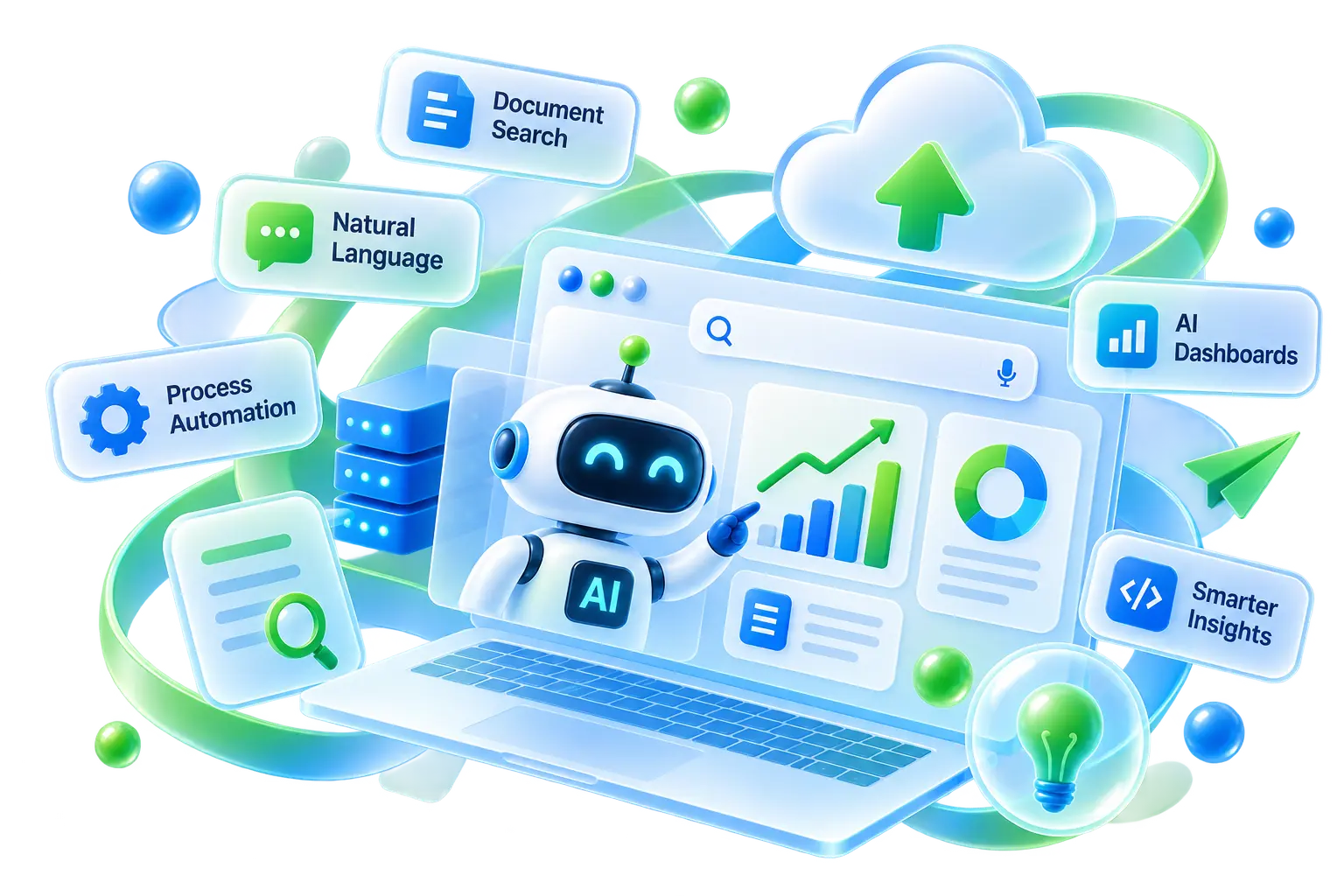 AI Integration Platform Architecture Blueprint Mockup