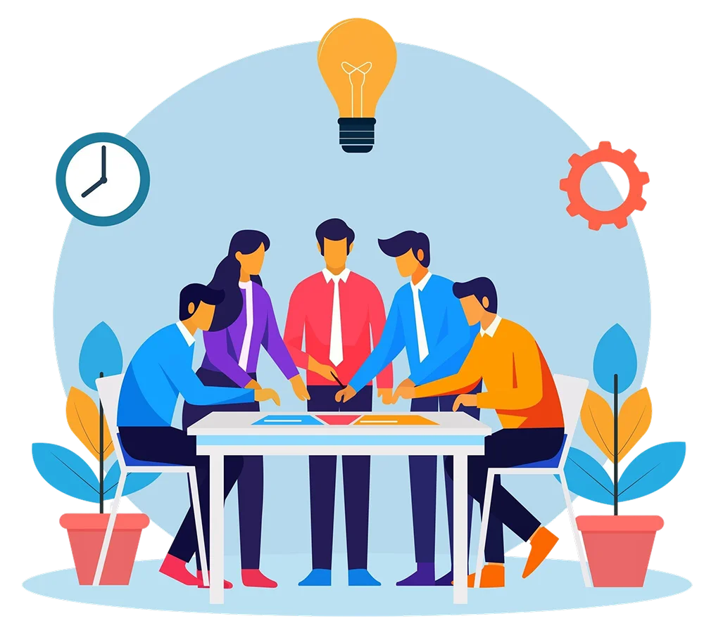 we work with